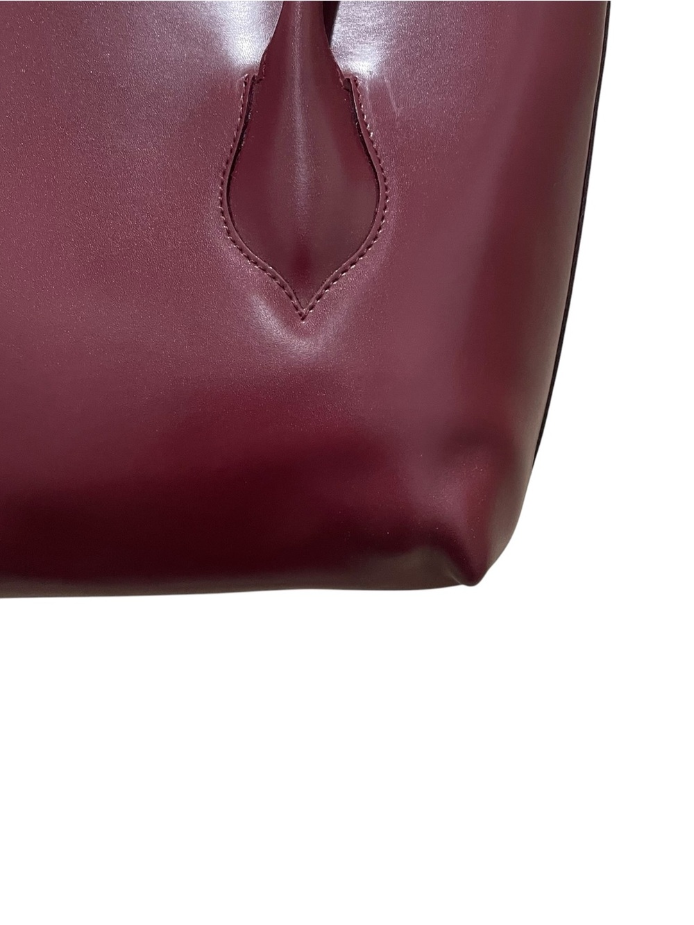 Furla Burgundy Mini Tote Bag - Picture 9 of 11